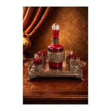 Service à liqueur ancien en