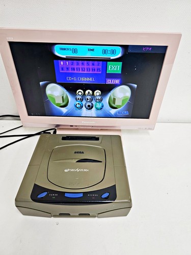 Sega saturn console - console, grey