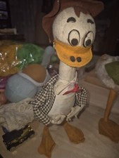 Rare Antique Donald Duck Felt Plush. (Lenci) 50s high 28 cm