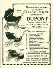 1925 Dupont Antique Magazine Pram