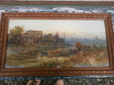 aquarelle ancienne signé