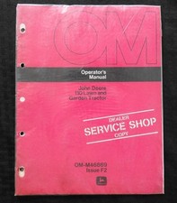 1963-64 John Deere 110 Plateau Siège Gazon Tracteur Opérateurs Manuel Scellé