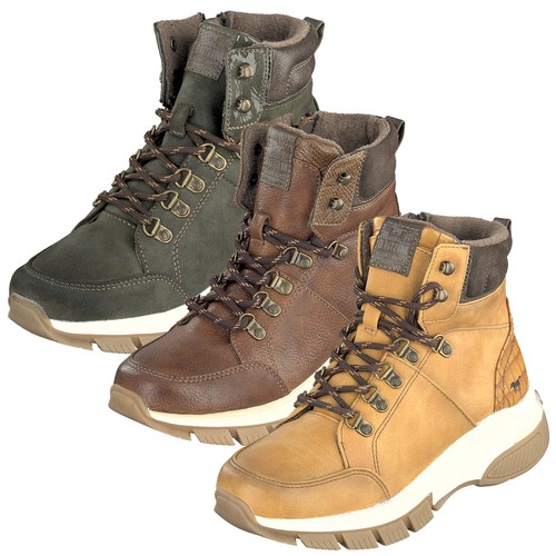 Mustang bottines lacets - mustang,