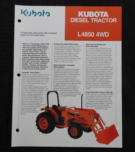 Véritable 1990 kubota - 1990,