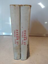 Le Bossu de Paul Féval Volume 1 and 2 Collection Vintage Green Library 1950