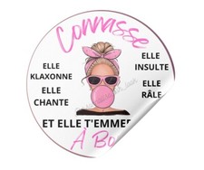 Stickers Pour Voiture Connasse