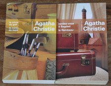 AGATHA CHRISTIE - LOT DE 2 LIVRES - FRANCE LOISIRS  - 2012 / 2015 - TB ETAT