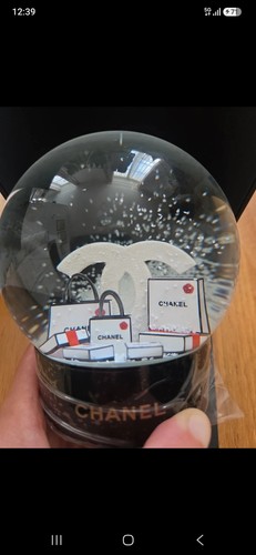 Chanel boule neige verre - boule,