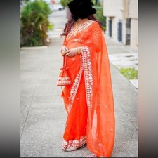 Beaded Handmade Nepalese Saree