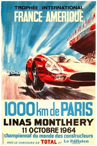 Auto 1000km paris 1964 - de,