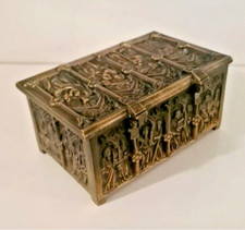 Coffret Reliquaire En Bronze