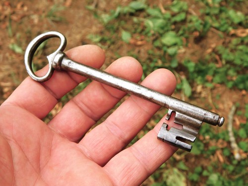 13cm ancienne clef xvii - 13cm,