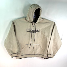 Ragwear Vail Colorado Pullover Hooded Sweatshirt Mens Size XL Beige