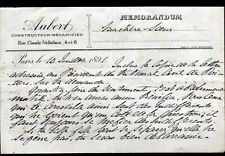 PARIS (X°) STEAM MACHINES & BOILERS ""A. AUBERT Constructor"" in 1891