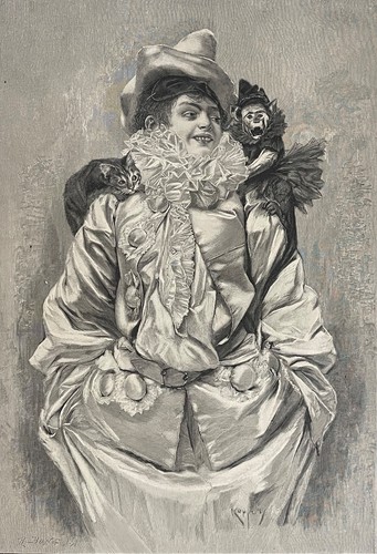 Femme travestie pierrot - travestie,