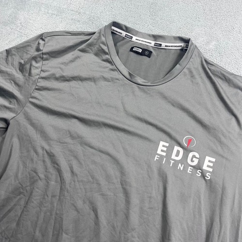 Barbell apparel mens - gray, edge