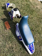 USED YAMAHA PW50 PW 50 GENUINE PARTS FRONT/REAR MUD GUARDS TANK AND SEAT