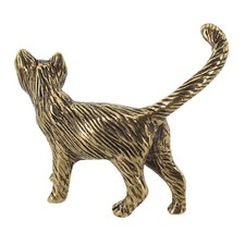 Figurine chat vintage en