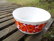 Ancien plat saladier LOTUS vaisselle Arcopal 70's