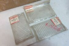 3 NOS OEM MITSUBISHI COLT GALANT A50 SIGNAL LIGHT LAMP LENS # MA616123 