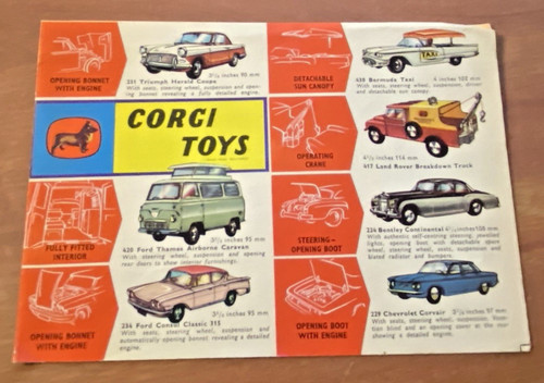 Catalogue corgi toys non - -,