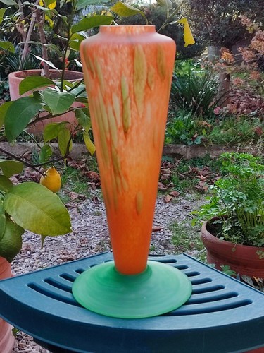 Pied lampe verre - de,