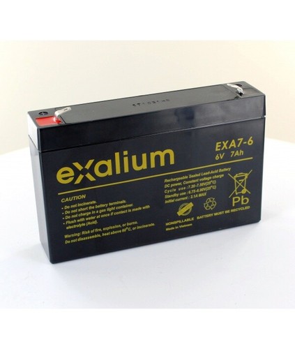 Batterie plomb exalium 7ah - batterie,