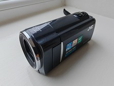 JVC Everio GZ-MS150HEK Handheld High Definition HDD Camcorder Grey Tested