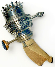 M-1911 Kronos Key Lift Kerosene Oil Lamp Burner No. 3 Nickel German Hasag Unused
