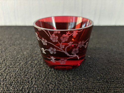 Photophore rouge cristal de - photophore,