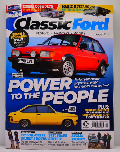 Classic ford magazine août - classic,
