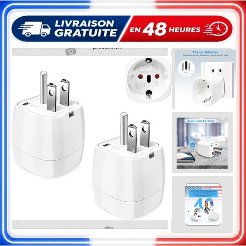 Adaptateur voyage usa - adaptateur,