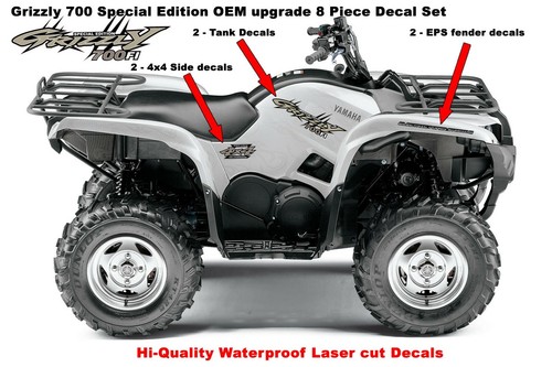 Yamaha grizzly 700 special - yamaha,