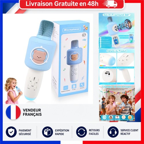 Zwoos micro karaoké enfant - micro,