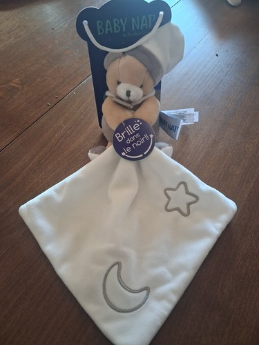 Baby nat doudou - plat, ours