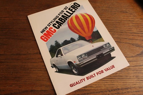 1982 gmc caballero pickup - caballero,