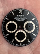 Cadran noir d'origine Rolex