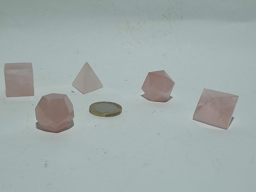 Set solides formes platon - solides, de
