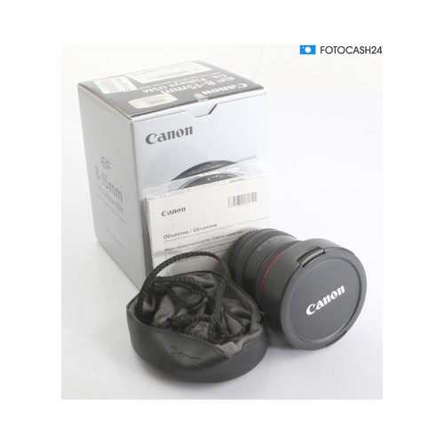 Canon f4 0 objectif - 8-15, mm