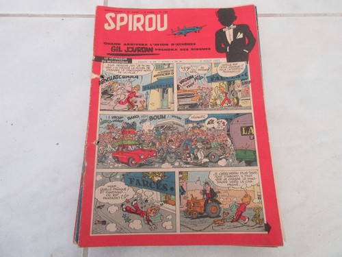Spirou 1008 1957 - spirou, p