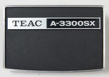 TEAC A-3300SX Reel to Reel Tape Recorder Head Cover - EXCELLENT