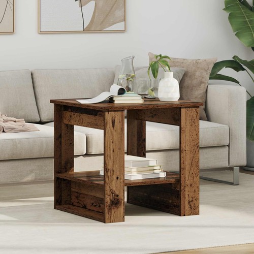 Table basse avec étagère