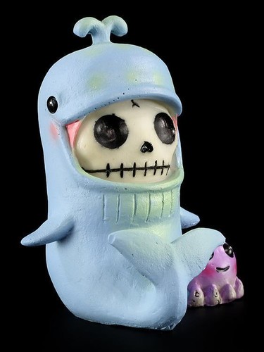 Furry bones figurine whale - figurine,