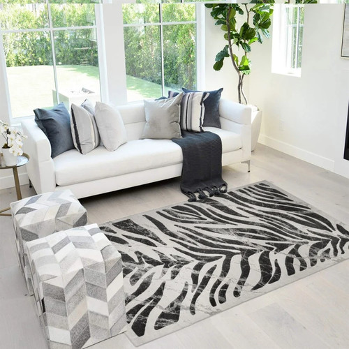 Tapis moderne rectangulaire
