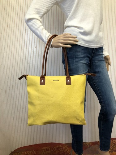 Sac jaune paquetage vintage - sac,