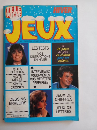 Tele poche jeux chantal - poche,