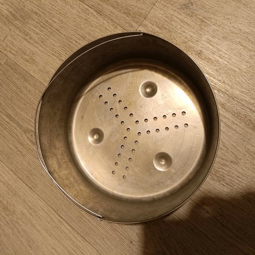 Panier vapeur perforé acier