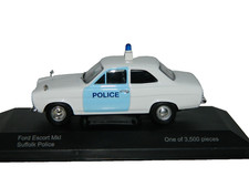 Ford Escort MKI Suffolk Police Vanguards Corgi 1/43 -