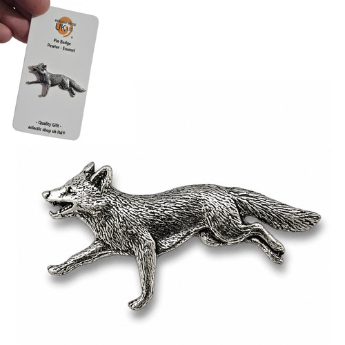 Broche renard épingle insigne