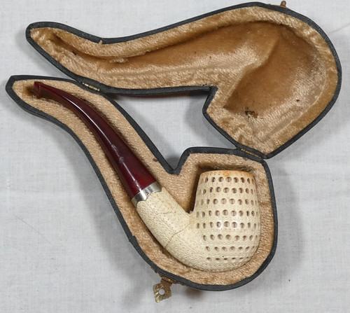 Ancienne pipe écume mer - écume,